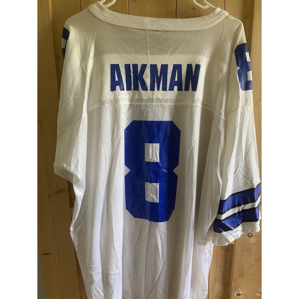 Vtg Dallas Cowboys Starter Line Authentic Jersey Men's 52-XL NFL Troy Aikman